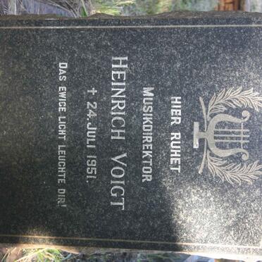 VOIGT Heinrich -1951