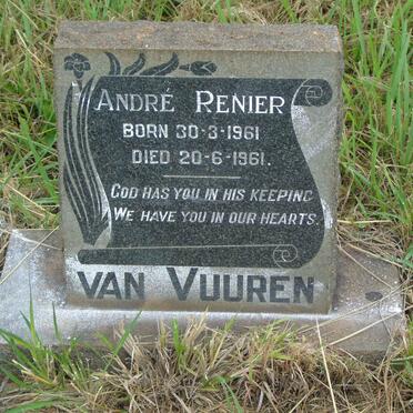 VUUREN Andre Renier, van 1961-1961