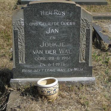 WAL Jan, van der -1961 &amp; Joukje -1976