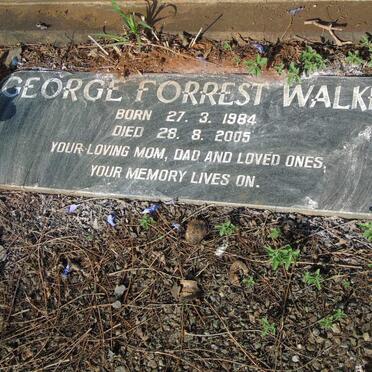 WALKER George Forrest 1984-2005