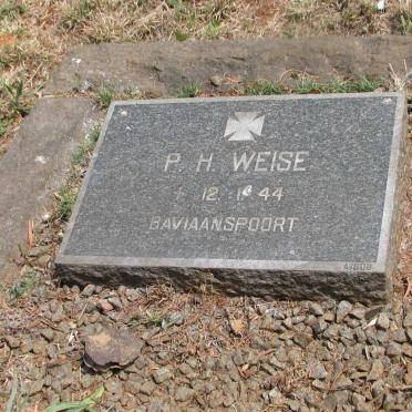 WEISE P.H. -1944