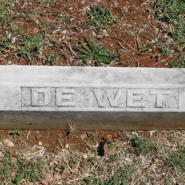 WET Johannes Daniel Stephanus, de 1898-1958 &amp; Elizabet Susanna 1897-1946