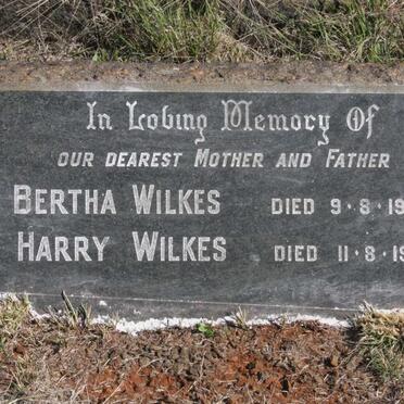 WILKES Harry -1952 &amp; Bertha -1964