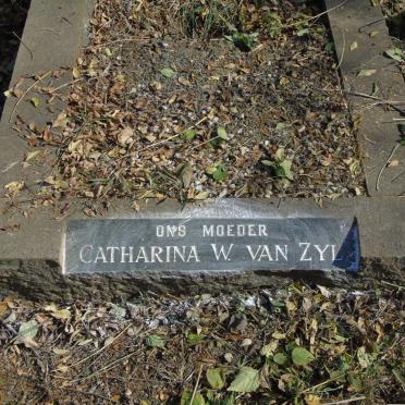 ZYL Catharina W., van 
