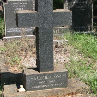 ZWART Ilma Cecilia 1906-1960