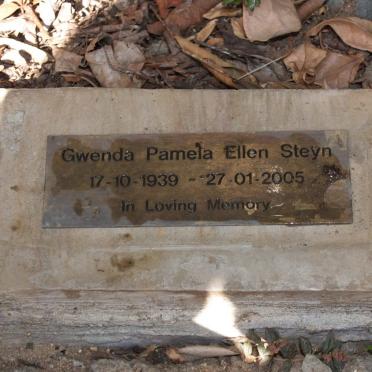 STEYN Gwenda Pamela Ellen 1939-2005