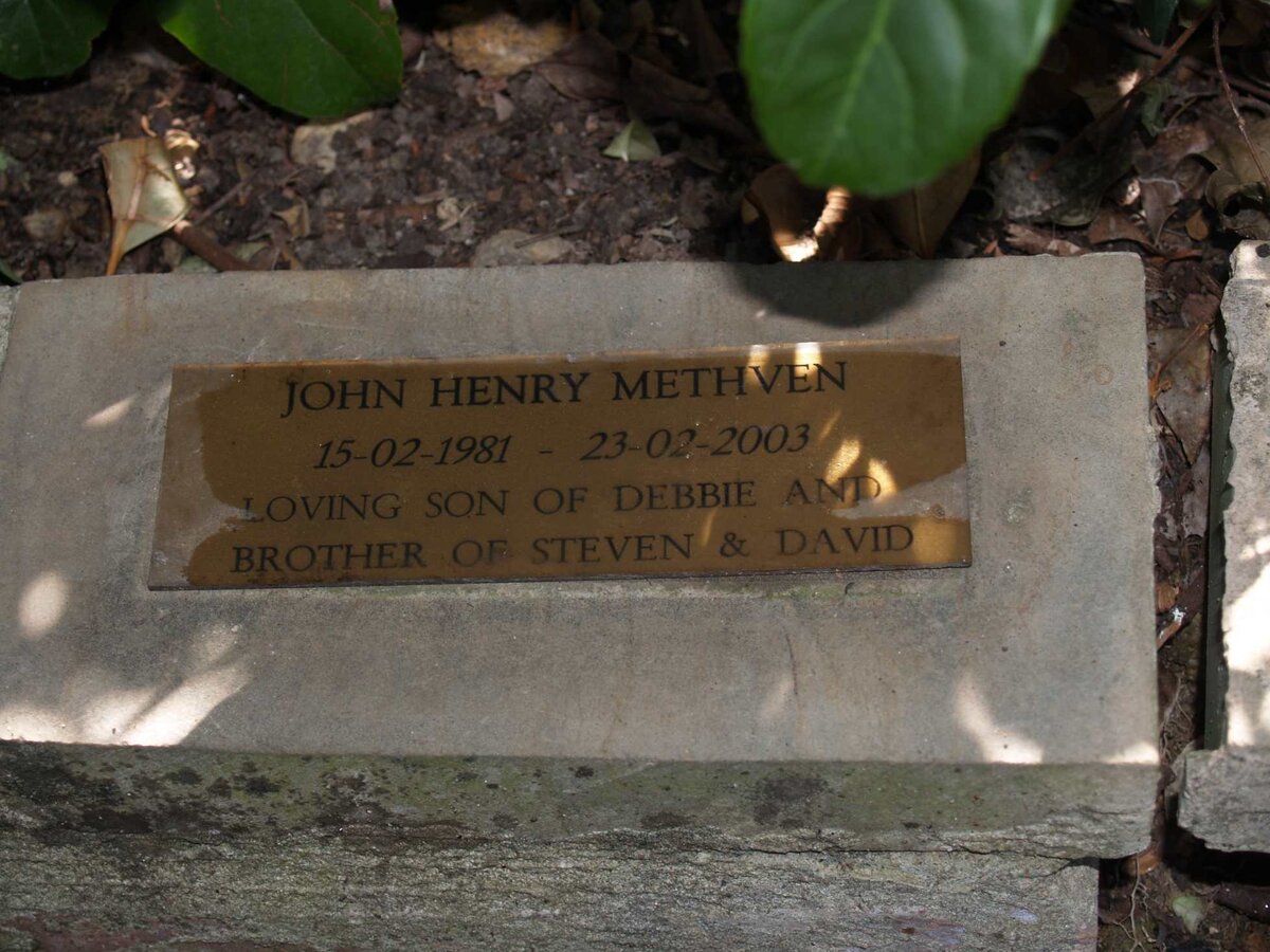 METHVEN John Henry 1981-2003