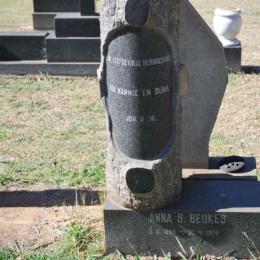 BEUKES Anna S. 1899-1974