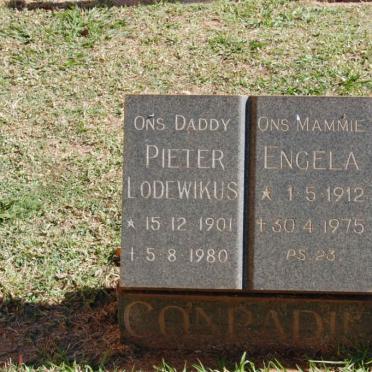 CONRADIE Pieter Lodewikus 1901-1980 &amp; Engela 1912-1975