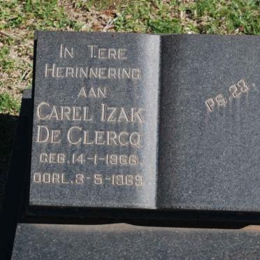 CLERCQ Carel Izak, de 1966-1969