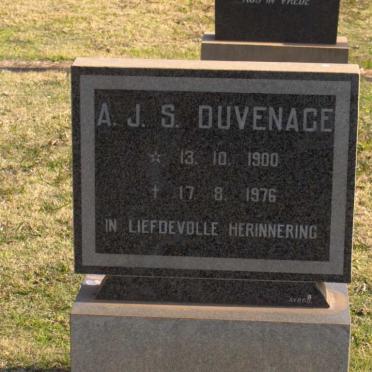 DUVENAGE A.J.S. 1900-1976