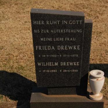DREWKE Wilhelm 1902-1980 &amp; Frieda 1902-1975