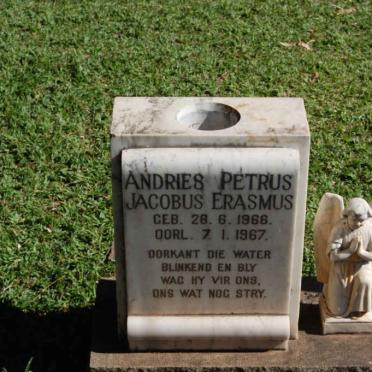 ERASMUS Andries Petrus Jacobus 1966-1967