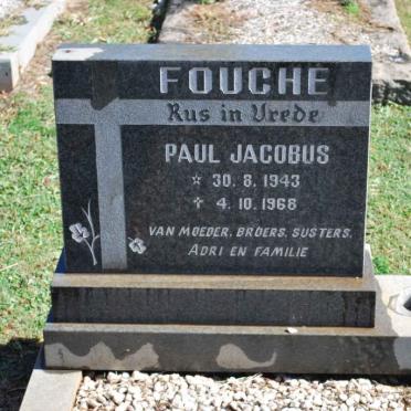 FOUCHE Paul Jacobus 1943-1968