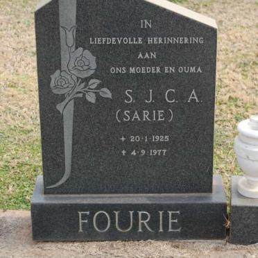 FOURIE S.J.C.A. 1925-1977