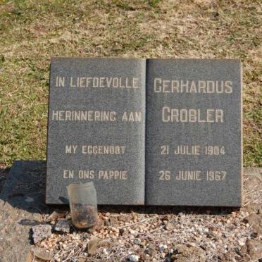GROBLER Gerhardus 1904-1967