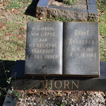 HORN Josef Johannes 1911-1962