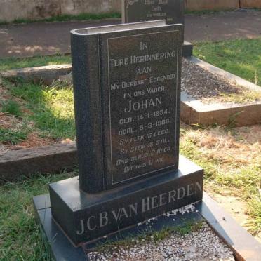 HEERDEN J.C.B., van 1934-1966