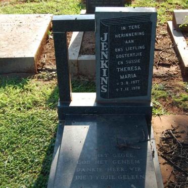 JENKINS Theresa Maria 1977-1978