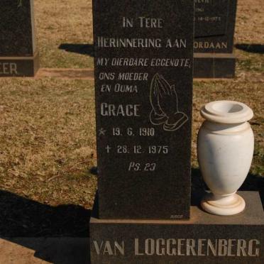LOGGERENBERG Grace, van 1910-1975