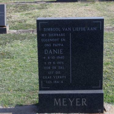 MEYER Danie 1940-1976