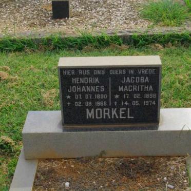 MORKEL Hendrik Johannes 1890-1968 &amp; Jacoba Magritha 1898-1974