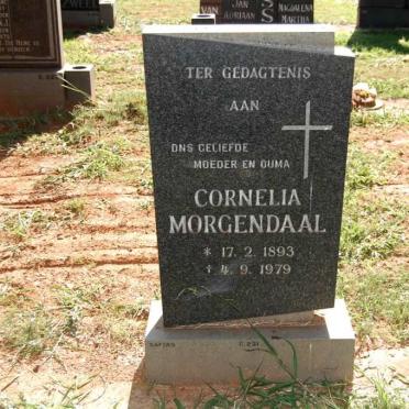 MORGENDAAL Cornelia 1893-1979