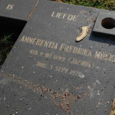 MOCKE Jacobus Johannes 1896-1987 &amp; Ammerentia Fredrika nee JACOBS 1899-1975