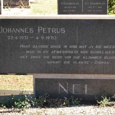 NEL Johannes Petrus 1921-1970
