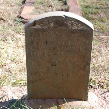 PIETERSE Heilbrecht Hendriena 1941-1941