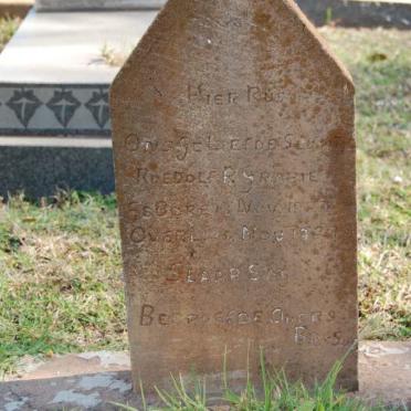 RABIE Roedolf R.G. 1927-1927