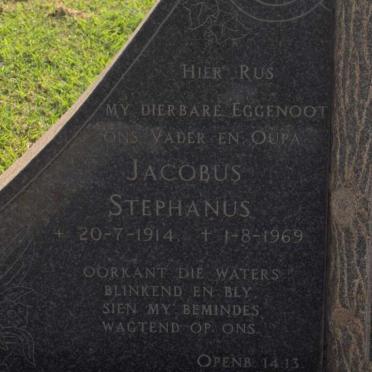 STRYDOM Jacobus Stephanus 1914-1969