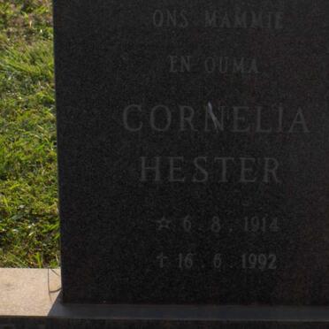 SWANEPOEL Cornelia Hester 1914-1992