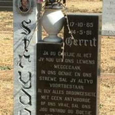STRYDOM Gerrit 1965-1981
