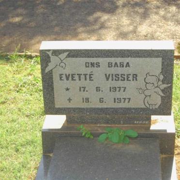 VISSER Evette 1977-1977