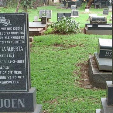 VILJOEN Hendrik Christoffel 1929-1969 &amp; Janetta Alberta 1929-1999