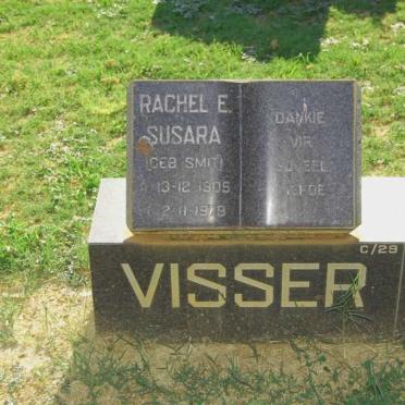 VISSER Rachel E. Susara nee SMIT 1905-1979