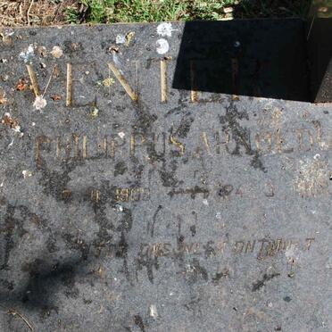 VENTER Philippus Arnold 1909- &amp; Anna Petronella 1921-1996