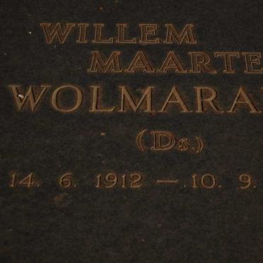 WOLMARANS Willem Maarten 1912-1980