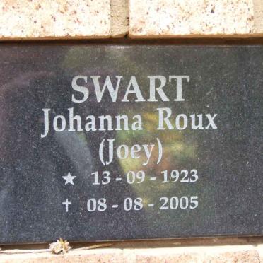 SWART Johanna Roux 1923-2005