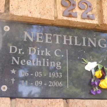 NEETHLING Dirk C. 1933-2006