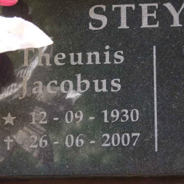 STEYN Theunis Jacobus 1930-2007