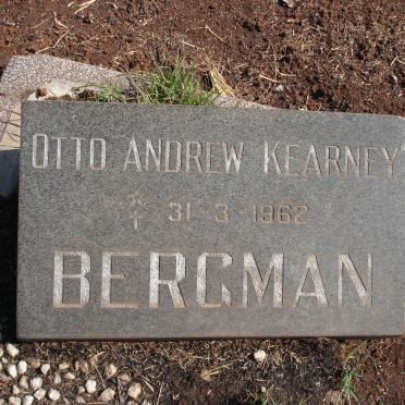 BERGMAN Otto Andrew Kearney -1962
