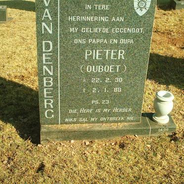 BERG Pieter, van den 1930-1988