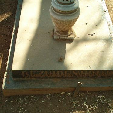 BEZUIDENHOUT Dirk Johannes 1929-1972