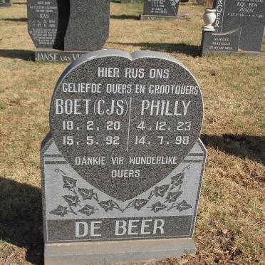 BEER C.J.S., de 1920-1992 &amp; Philly 1923-1998
