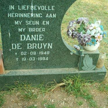 BRUYN Danie, de 1948-1994