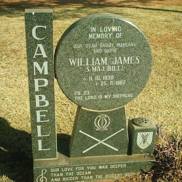 CAMPBELL William James 1938-1987