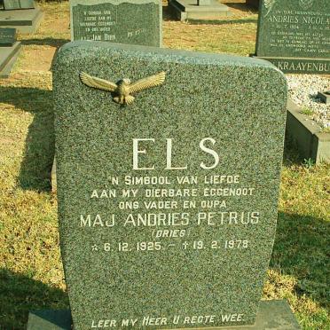 ELS Andries Petrus 1925-1978