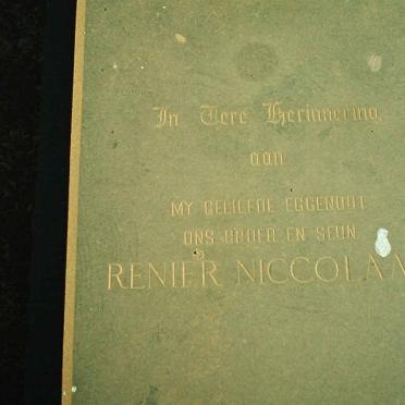 GROBLER Renier Nicolaas 1946-1971